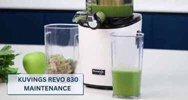 Kuvings Revo 830 Maintenance and Cleaning Guide